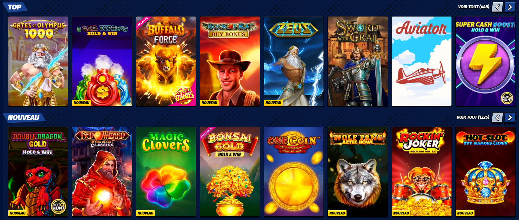 Inscription BigClash Casino